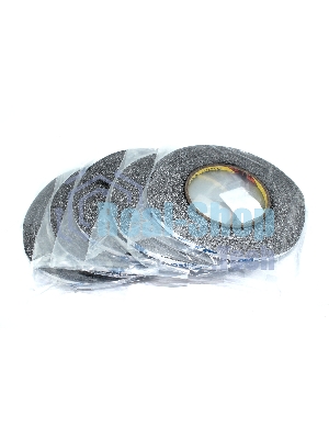 Скотч 3M двухсторонний для монтажа тачскринов, черный, ширина 5 мм, длина 55 м 5 шт. 112174