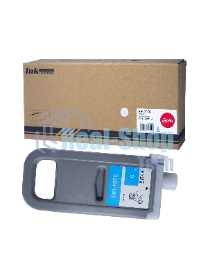 Картридж струйный Sakura 9822B001 (PFI-707C) для Canon, голубой, 700 мл.