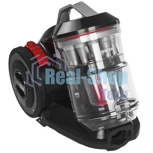 Пылесос Centek CT-2523 черный/красный, 420/2400 Вт, уборка сухая, пылесборник контейнер 3.5 л