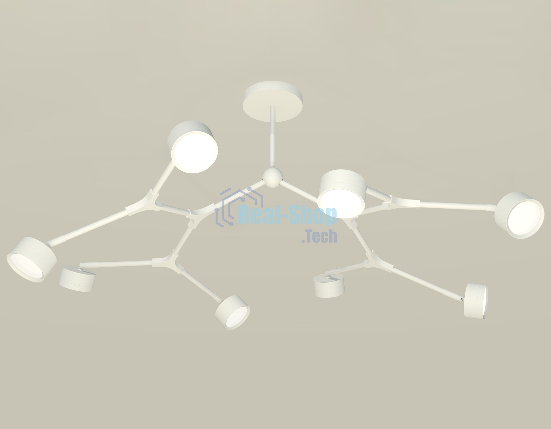 Светильник Ambrella light XB9059150/8 SWH белый песок GX53 (C9059, N8112)