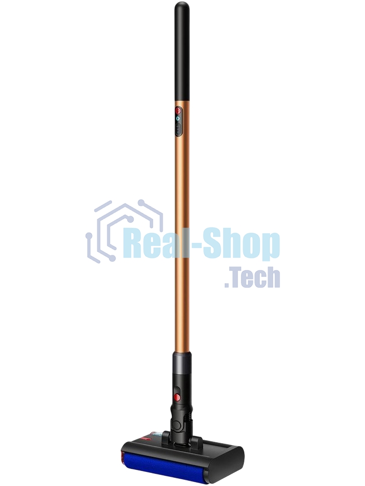 Пылесос вертикальный Dyson Pencil Wash оранжевый, питание от аккумулятора, 50 Вт, уборка влажная, пылесборник 0.34 л