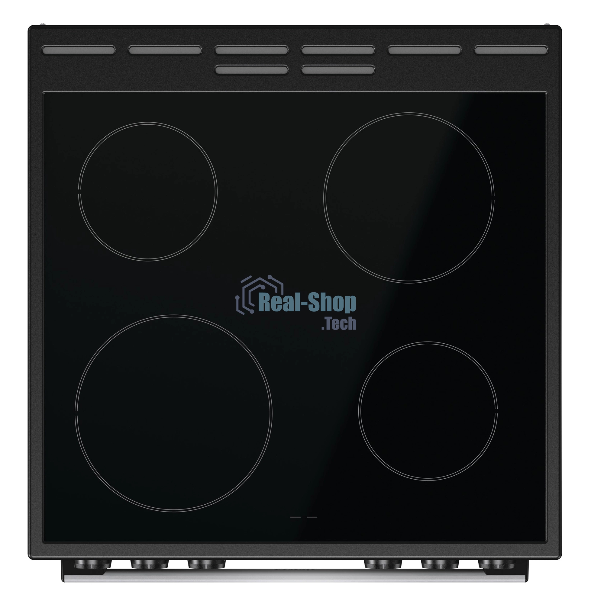 Плита электрическая Gorenje GEC6A11SG серый, конфорок 4 электрических, духовка 65 л, 60 см x 85 см x 60 см