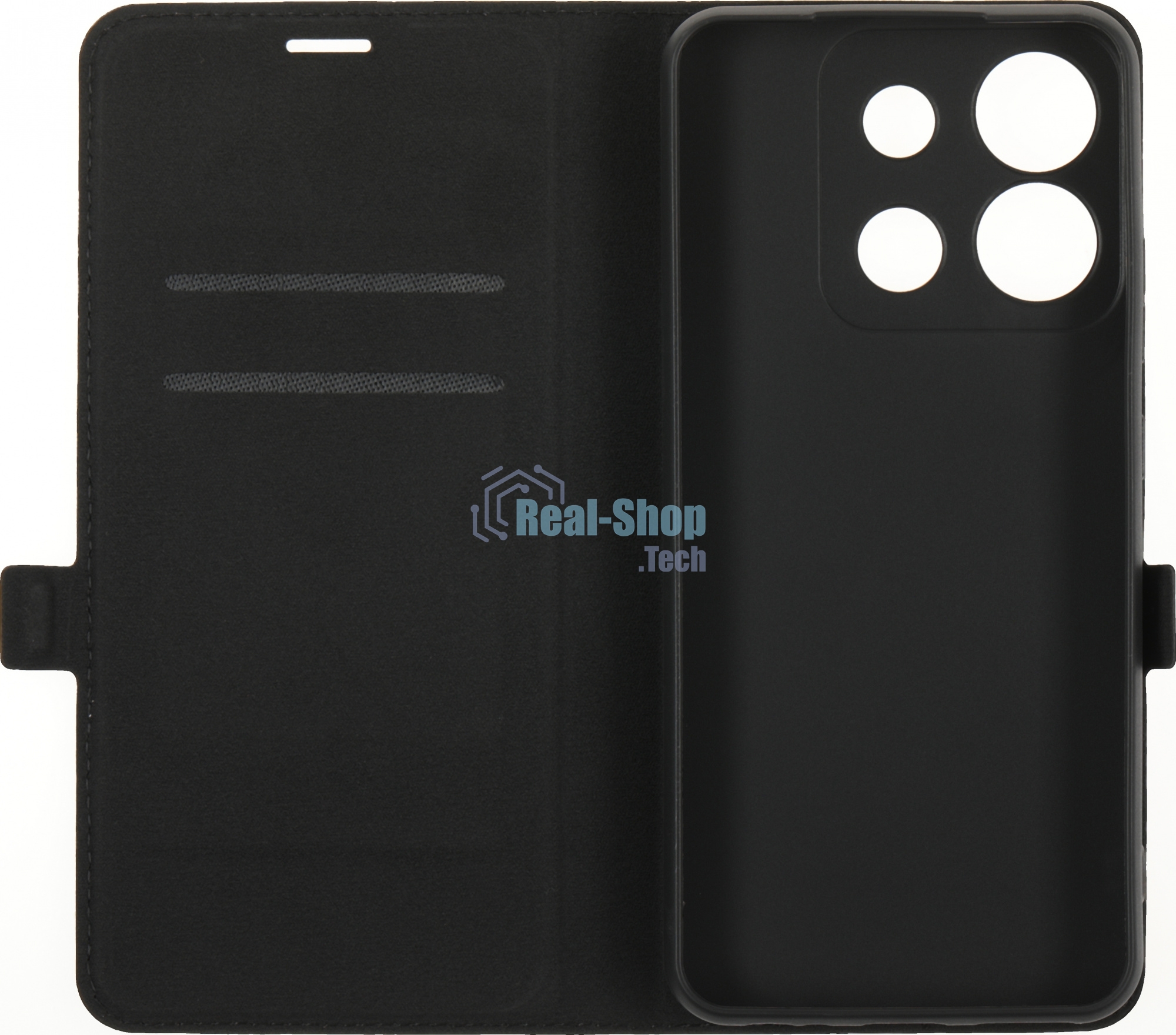 Чехол (флип-кейс) BoraSCO для Infinix Smart 7 HD Book Case черный (71754)