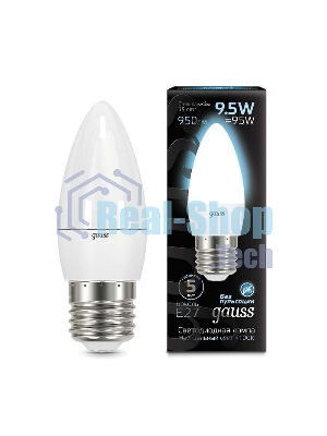 Лампа светодиодная Led Candle E27 9.5Вт 4100К Gauss 103102210