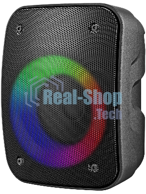 Портативная колонка Hyundai H-PS1005 черный 20 Вт 1.0 BT 10м 1800mAh