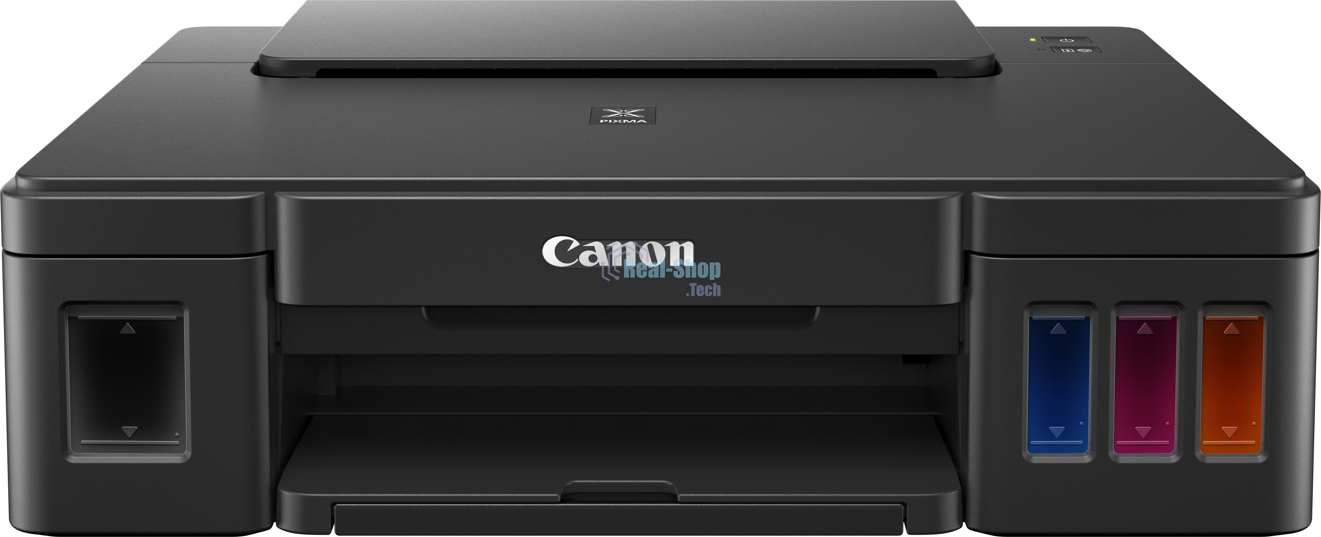 Принтер струйный Canon PIXMA G1410, 4-цветный струйный СНПЧ A4, 8.8 (5 цв) изобр./мин, 4800x1200 dpi, подача: 100 лист., USB, печать фотографий, печать без полей