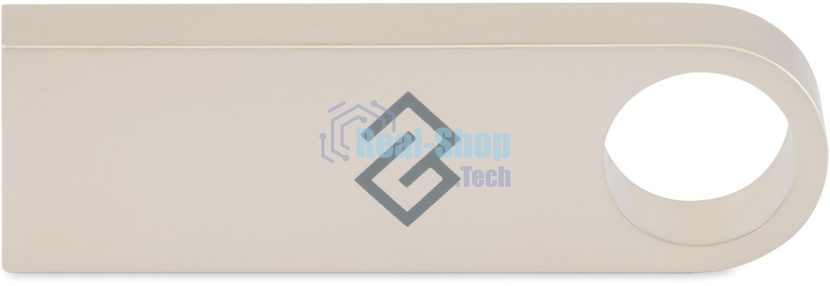 Флешка USB Digma DRIVE3 (DGFUL032A30SR), 32Gb, USB 3.0, R/W 70/30, серебристый