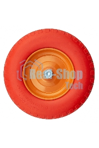 Колесо Palisad полиуретановое 4.80/4-8 длина оси 90мм подшипник 12мм