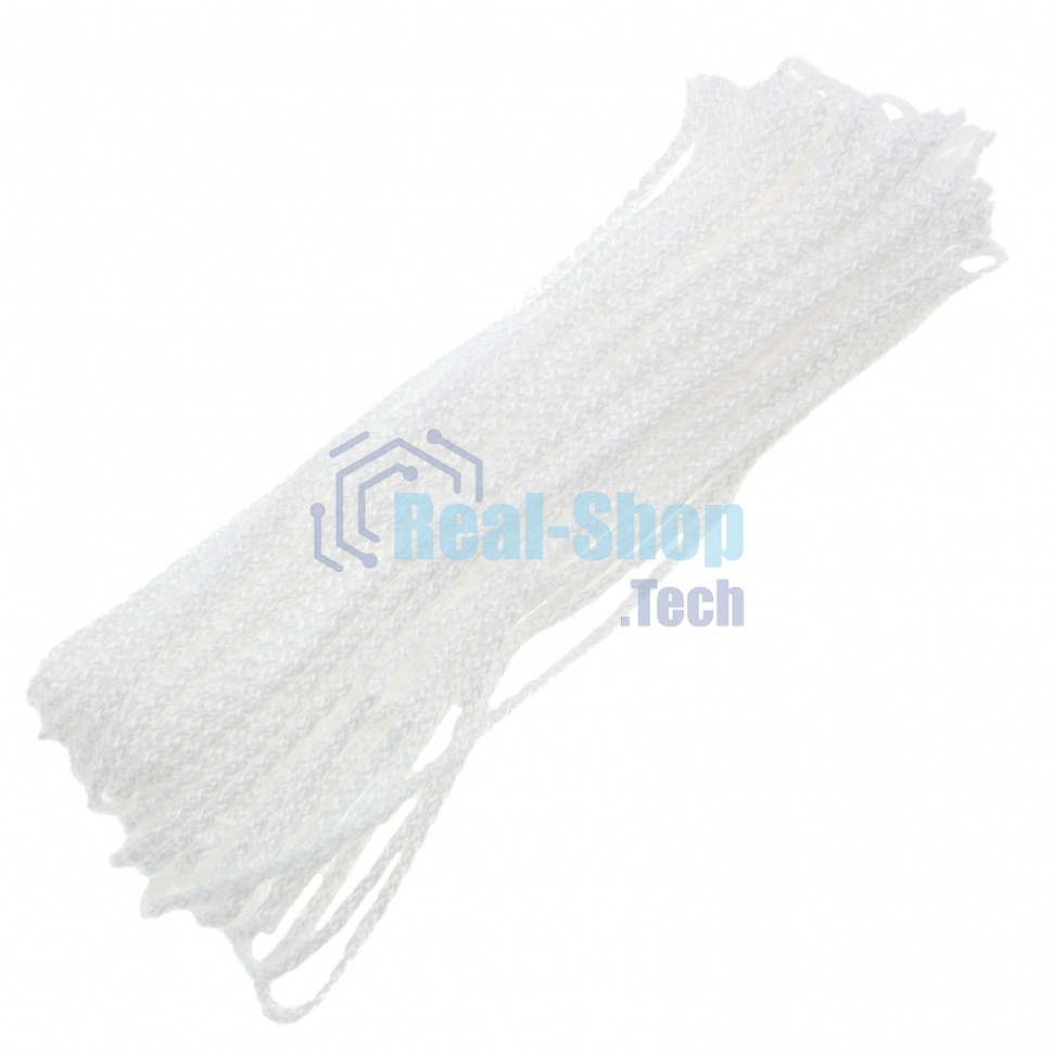 Шнур бельевой полипропиленовый с сердечником, 3 мм, L 20 м, белый, HomePalisad