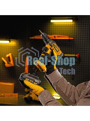 Дрель-шуруповерт Denzel CDL-18-0, 18 В, 0 Ач, 30 Нм, щеточный