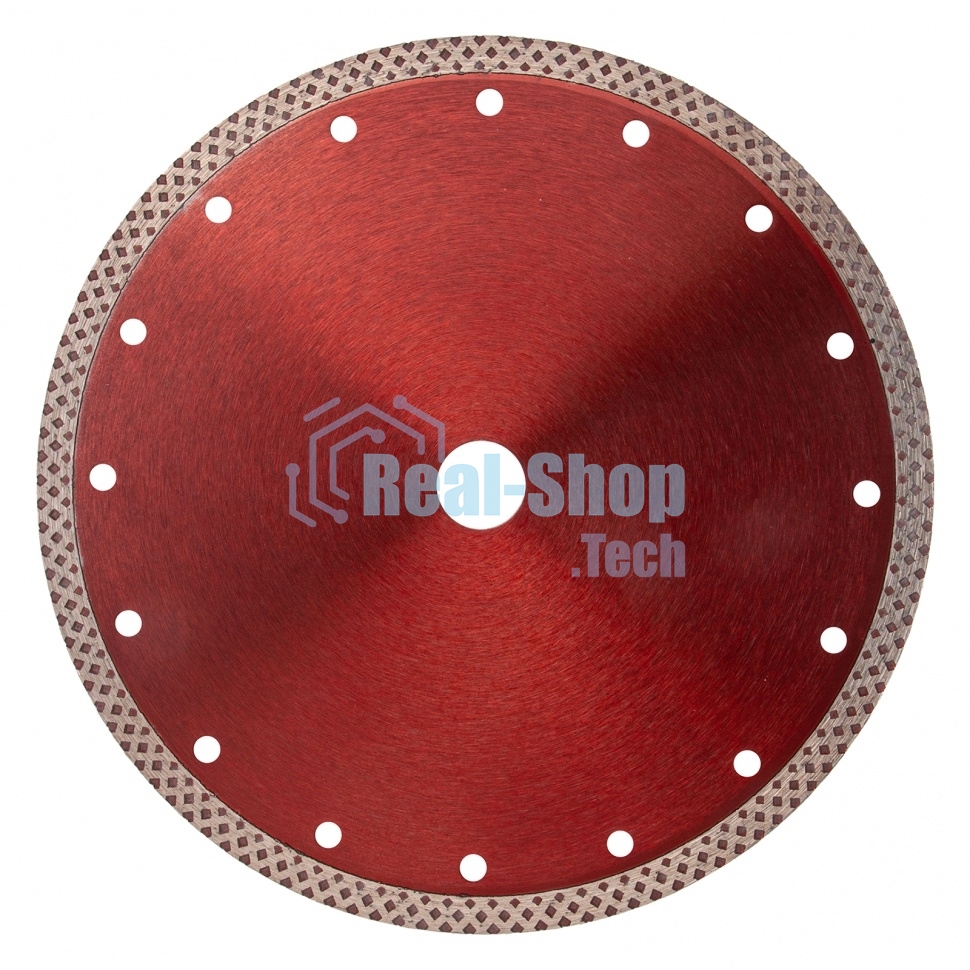 Диск алмазный отрезной Matrix сплошной, 230 х 22,2 мм, сухое/мокрое резание