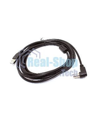 Кабель USB 2.0 на USB-B угол влево 5 м