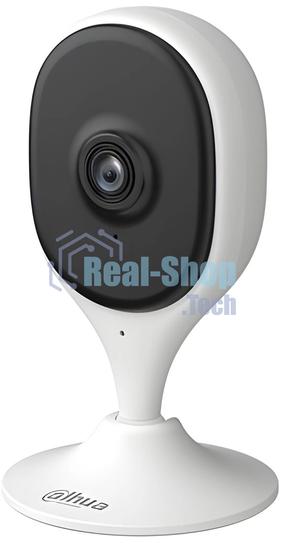 Компактная IP-видеокамера Dahua DH-IPC-C5AP-0280B с Wi-Fi 2.4ГГц 5Мп, 1/3.2” CMOS, объектив 2.8мм, обнаружение людей, ИК 10м, микрофон, динамик