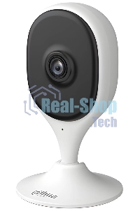 Компактная IP-видеокамера Dahua DH-IPC-C5AP-0280B с Wi-Fi 2.4ГГц 5Мп, 1/3.2” CMOS, объектив 2.8мм, обнаружение людей, ИК 10м, микрофон, динамик