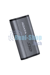Внешний SSD ADATA Elite SE880, 500 Gb, USB 3.2 Gen 2x2 Type-C, R/W 2000/2000, серый