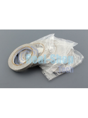 Скотч армированный токопроводящий ширина 10мм 30м 5 шт