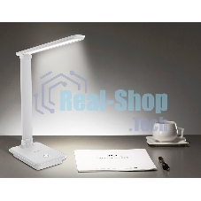 Светодиодная настольная лампа с диммером Ambrella light DE502 WH белый LED 3000-6400K 9W