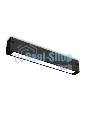 Светильник светодиодный трековый для шинопровода Magnetic Ambrella light GL1650 BK черный IP20 9W 4200K 220V 120° 232*25*42 (Без ПДУ)