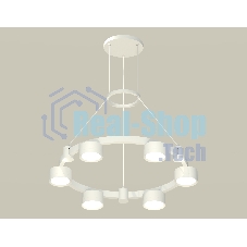 Светильник Ambrella light XR92031100/6 SWH белый песок GX53 (A9203, C9231, N8112)