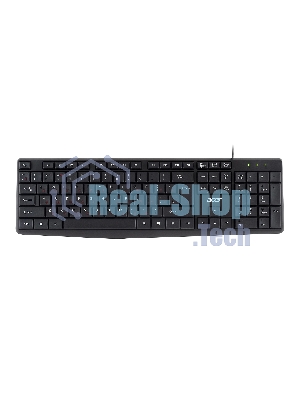 Клавиатура проводная Acer OKW121 (ZL.KBDEE.00B), USB, черный