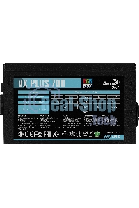 Блок питания Aerocool/Formula VX-700 PLUS RGb, 700Вт, 120мм, черный