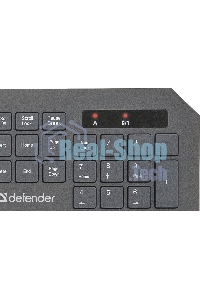 Комплект клавиатура + мышь Defender Berkeley C-925 Nano B черный