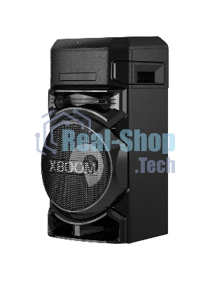 Микросистема LG ON77DK черный/CD/CDRW/DVD/DVDRW/FM/USB/BT