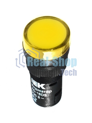 Арматура светосигнальная AD-16DS 24В AC/DC жел. IEK BLS10-ADDS-024-K05-16