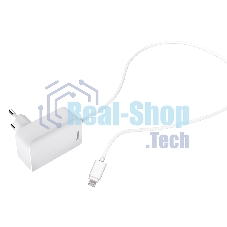 Сетевое зар./устр. Hama H-178342 2.4A для Apple белый (00178342)