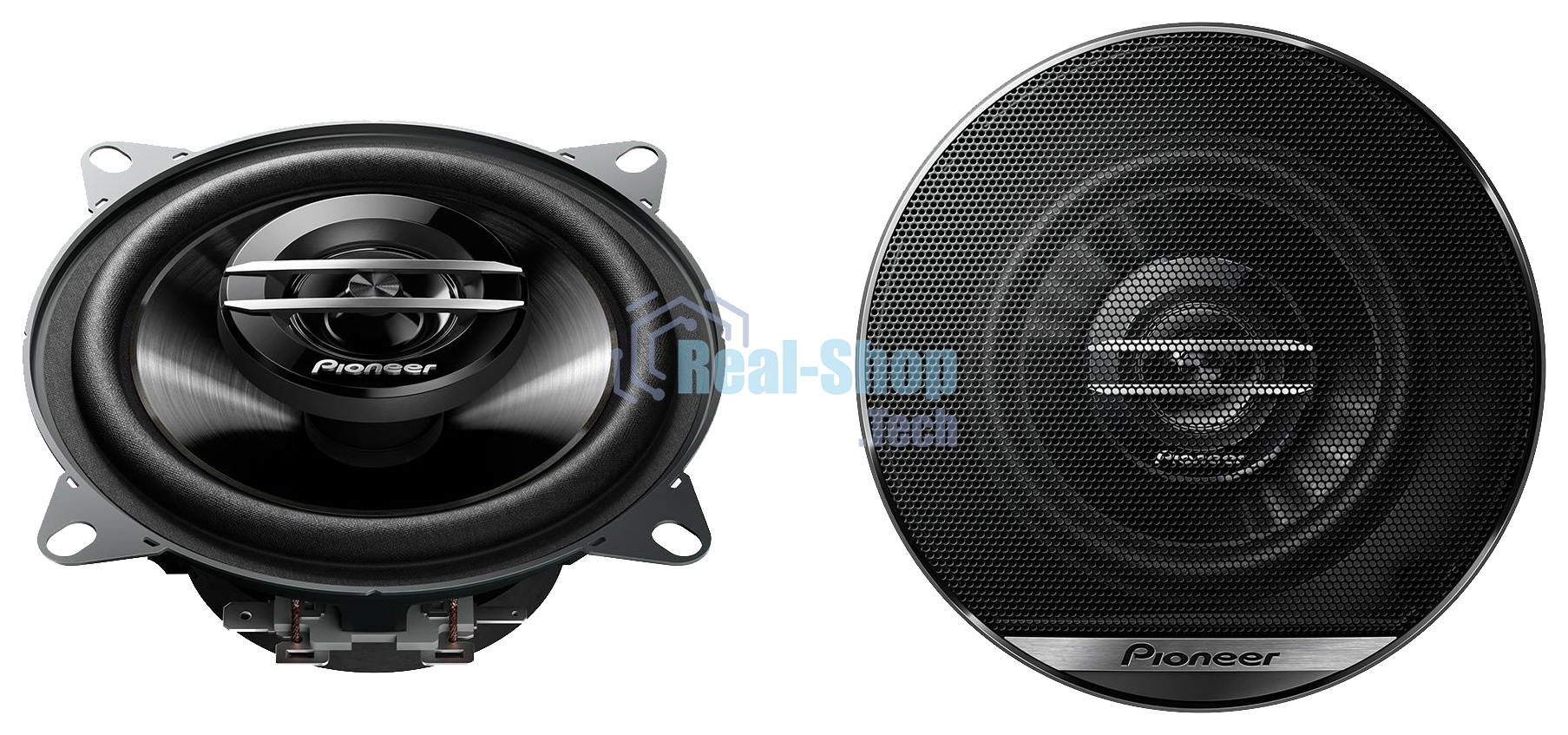 Колонки автомобильные Pioneer TS-G1020F 4Ом 10 см (4 дюйм) (ком.: 2 кол.) коаксиальные двухполосные
