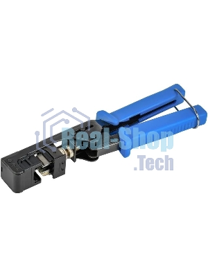 Инструмент обжимной ITK CKJ-090-05 (упак:1шт) голубой/черный