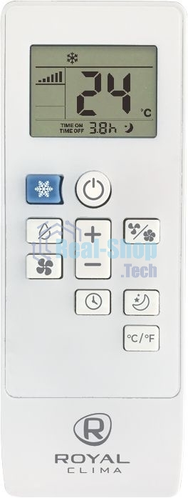 Мобильный кондиционер Royal Clima RM-TS17CH-E 5800 BTU, 17 м², 52 дБ, охлаждение, осушение, белый