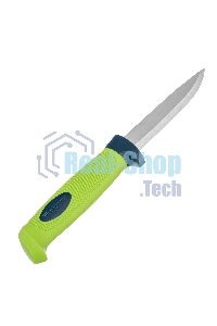 Нож универсальный Сибртех с чехлом, обрезиненная рукоятка, 220 мм, лезвие - 100 мм