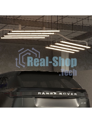 Светильник Gauss Lite 909437115 серый