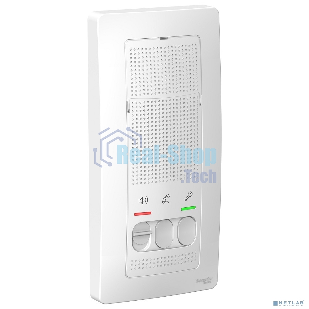 Устройство переговорное (Домофон) BLANCA настен. монтаж 4.5В бел. SchE BLNDA000011