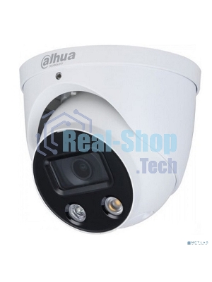 Камера видеонаблюдения IP Dahua DH-IPC-HDW3449HP-AS-PV-0280B-S5 2.8-2.8мм цв. корп.:белый/черный (DH-IPC-HDW3449HP-AS-PV-0280B)