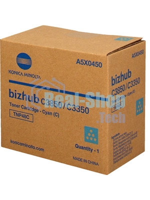 Тонер-картридж Konica-Minolta bizhub C3350/C3850 синий TNP-48C