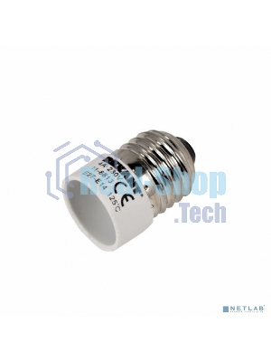 Переходник цокольный REXANT 11-8813 E27-E14 белый