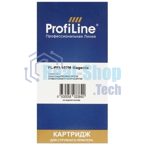 Картридж струйный ProfiLine PL-PFI-107M для принтеров Canon IPF670/IPF680/IPF685/IPF770/IPF780/IPF785 с чернилами Magenta