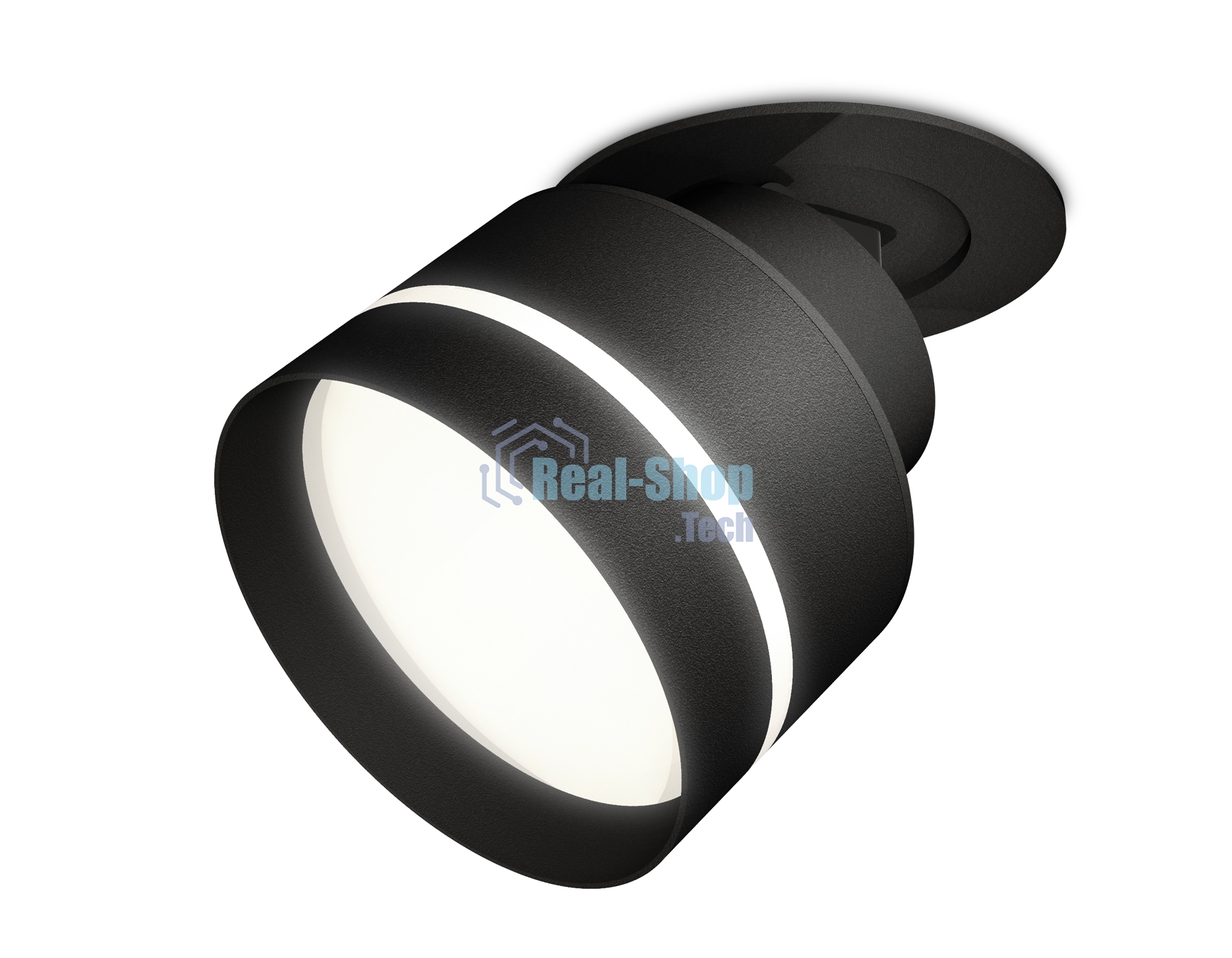 Светильник Ambrella Light XM8102525 SBK/FR черный песок/белый матовый GX53 (A2242, A2106, C8102, N8462)