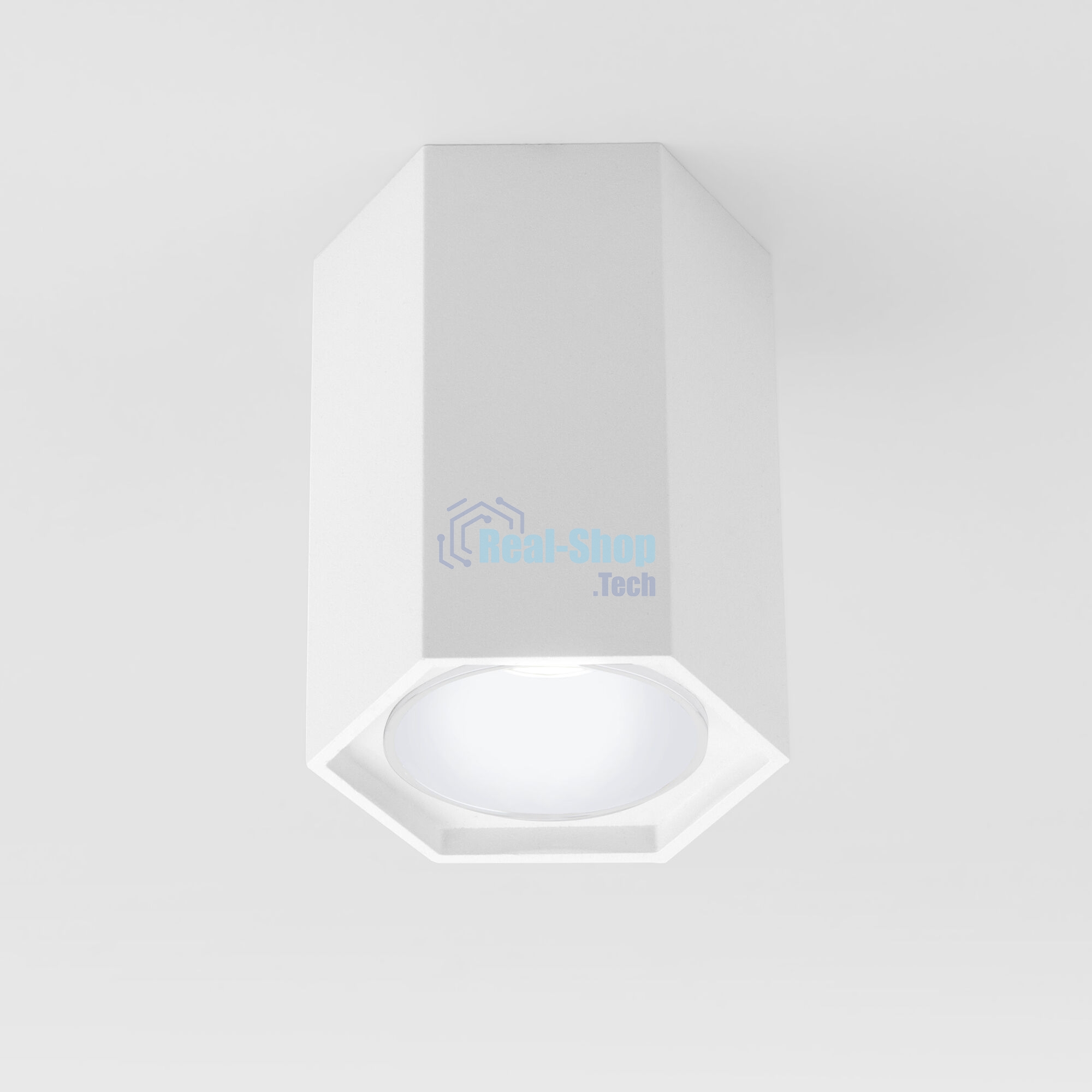 25037/LED / Светильник накладной белый матовый