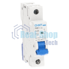 Выключатель автоматический CHINT 1п C 20А 6кА NB1-63
