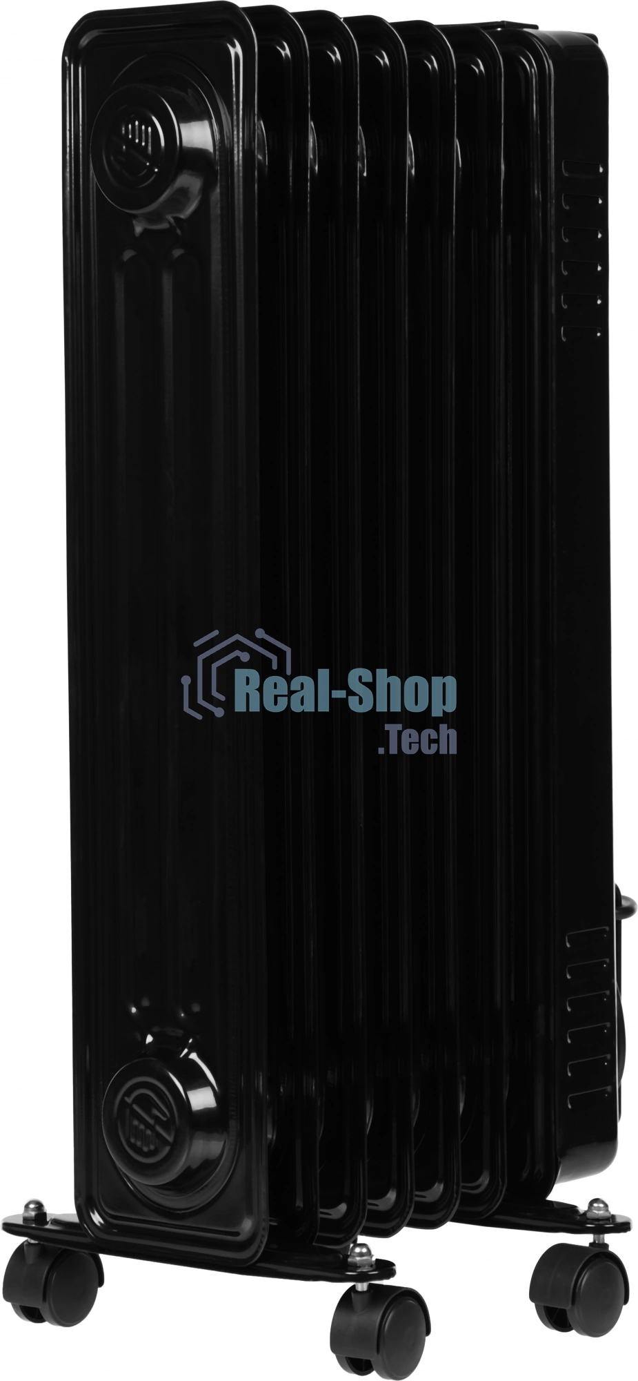 Обогреватель масляный Centek CT-6200 (7 секций) черный, 700/1000/1500Вт, 3 режима, механический термостат