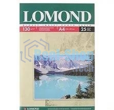 Фотобумага Lomond односторонная Глянцнвая, 130г/м2, A4(21x29)/25л.