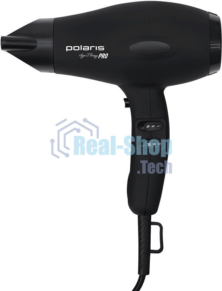 Фен Polaris PHD 2099ACi Argan Therapy PRO черный 2000Вт
