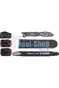 Пила цепная Зубр 36В бесщеточная, 2х18В АКБ (4А·ч). ПЦЛ-3635-42