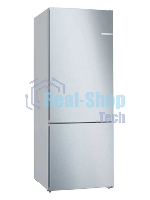 Холодильник Bosch KGN55VL21U нержавеющая сталь двухкамерный 375/105л морозилка снизу, No Frost