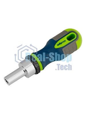 Отвертки Сибртех реверсивные с набором бит и торцевыми головками, 41 шт