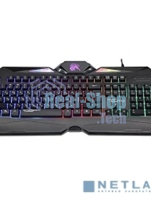 Клавиатура Qumo Dragon War Spirit проводная, USB Type-A, чёрный