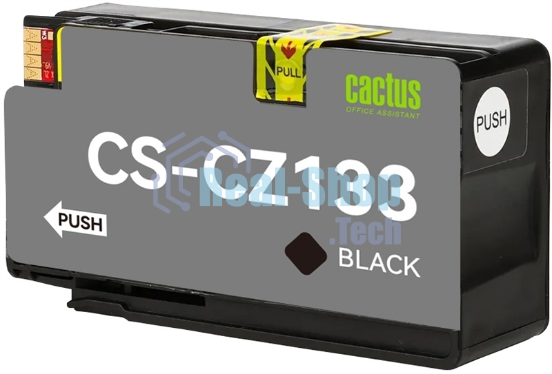 Картридж струйный Cactus CS-CZ133 №711 черный (73 мл) для HP DesignJet T120/T520